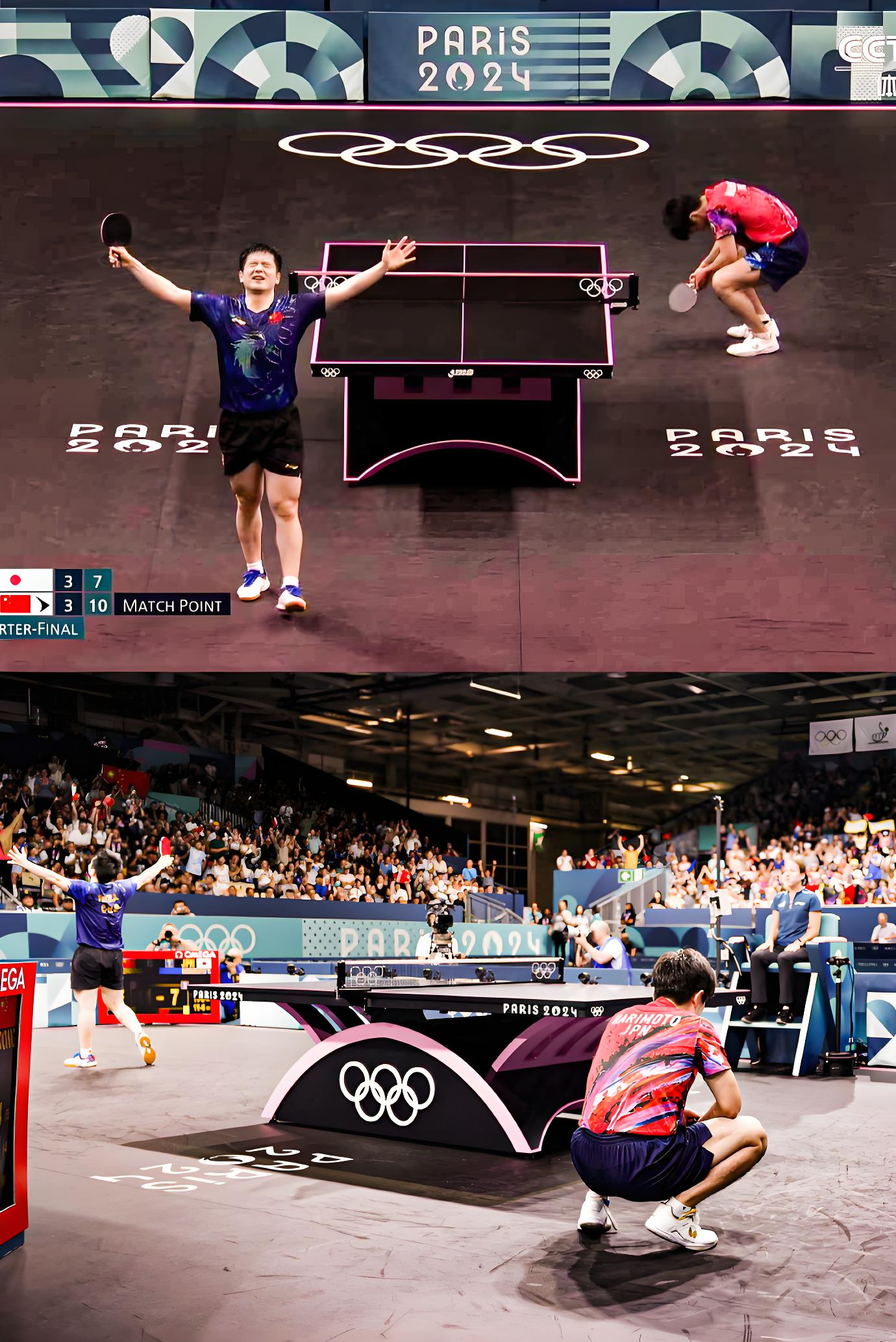 法国队逆转韩国队，樊振东统治全场